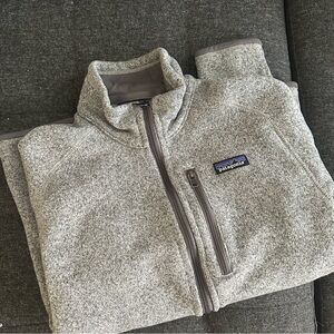 Patagonia Gray Performance Jacket with Better Sweater Material